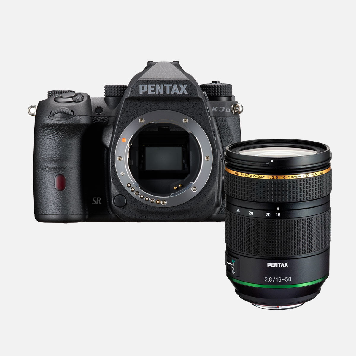 PENTAX K-3 Mark III Monochrome + HD PENTAX-DA16-50mmF2.8ED PLM AW